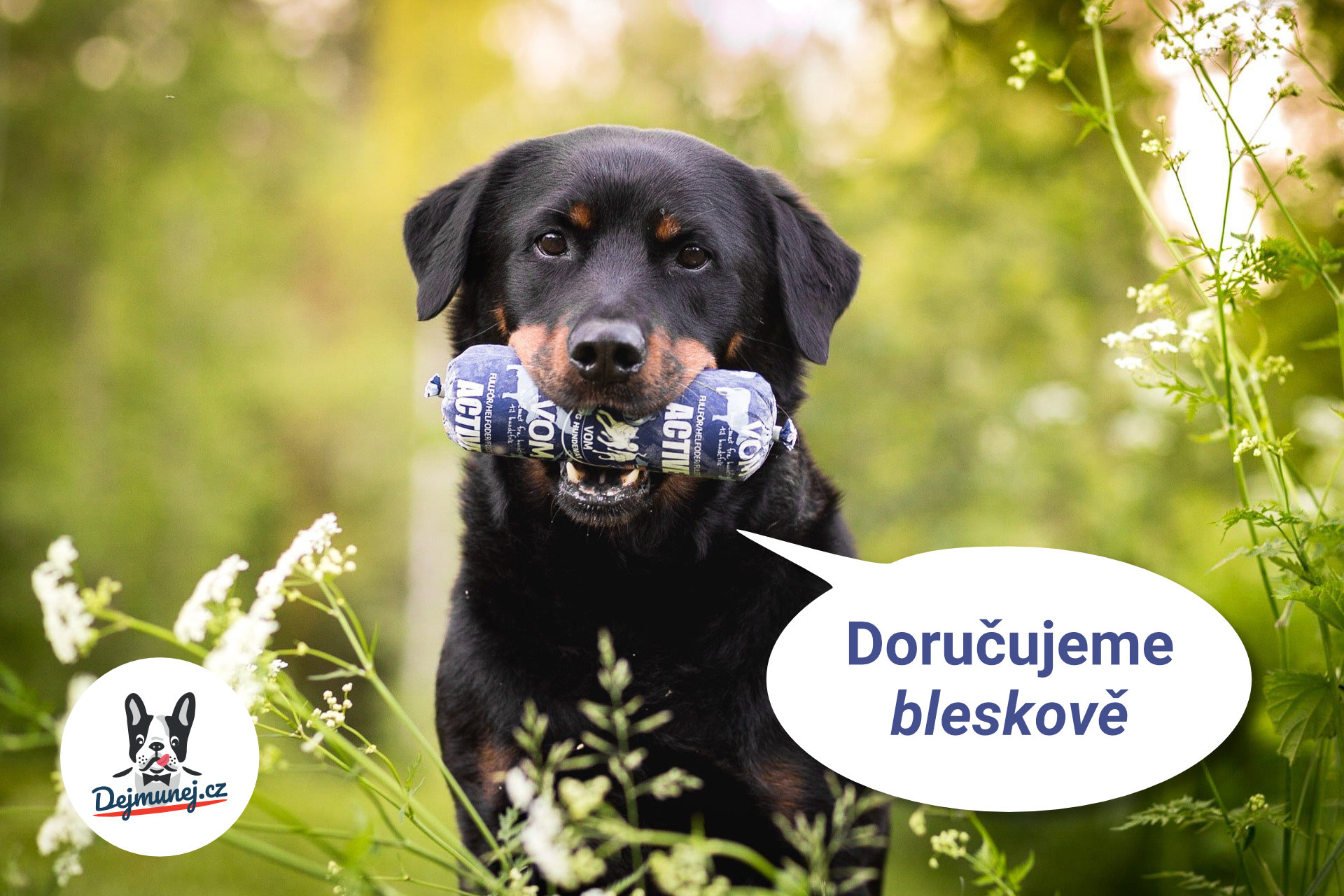 Nejen novinky v BARF sortimentu doručujeme bleskově