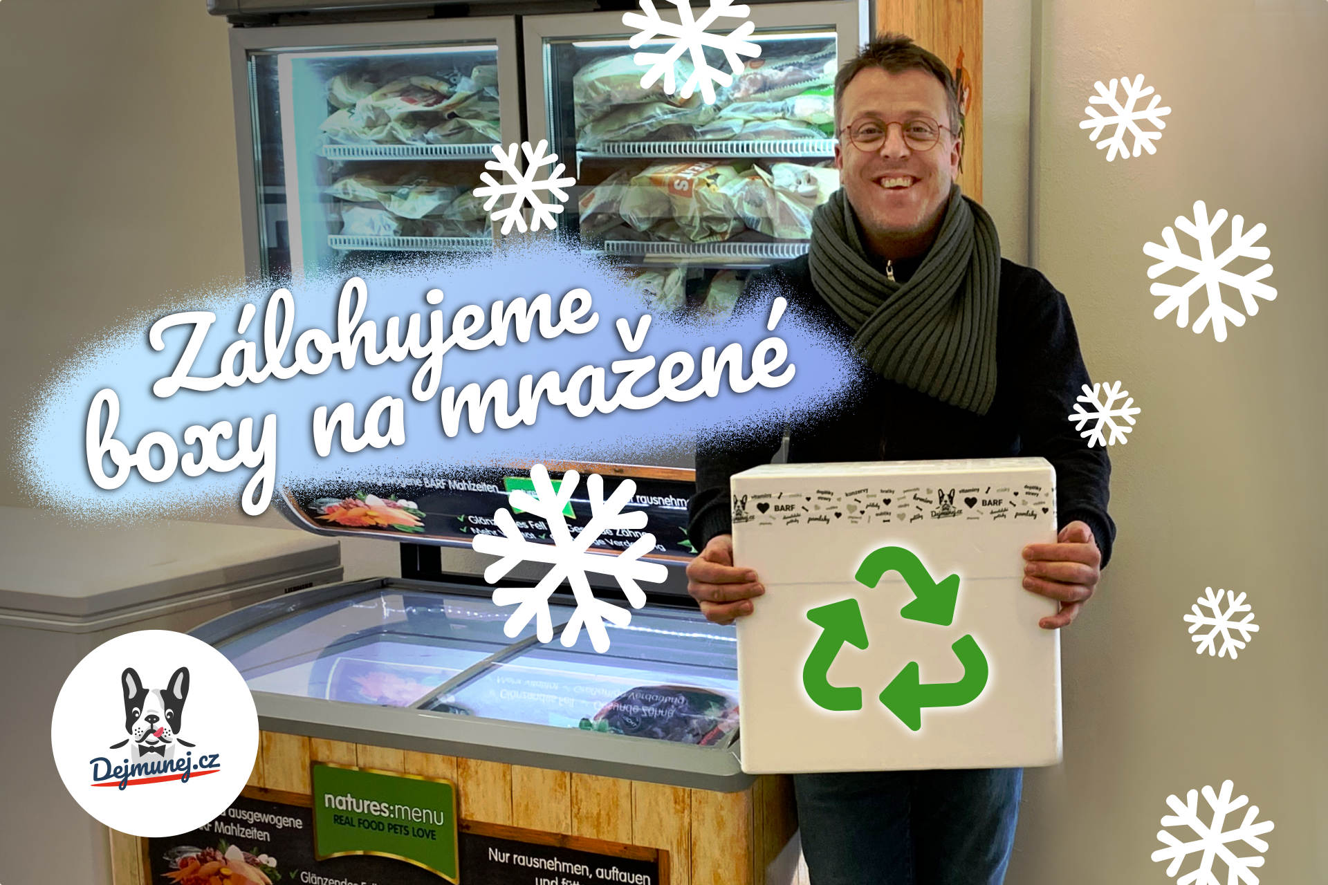 Vraťte nám box na mražené zboží a máte slevu 90 Kč na další nákup
