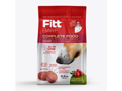 Fitt BARF beef bag 2,5 kg front