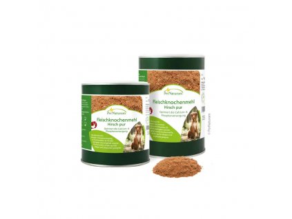 pernaturam masokostni moucka pro psy hirsch pur 500g