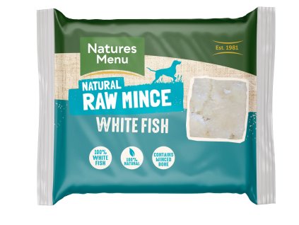 WFI Natures Menu Home Prepare BARF mleté bílé ryby přední strana