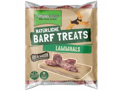 natures menu lammhals barf pamlsek pro psy