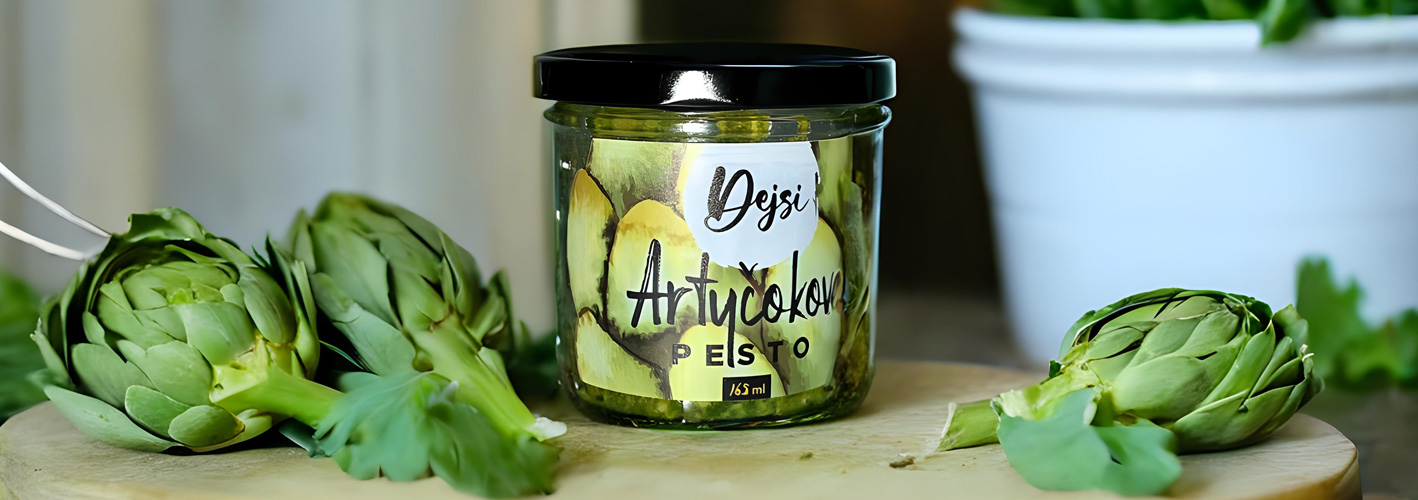 Domácí artyčokové pesto