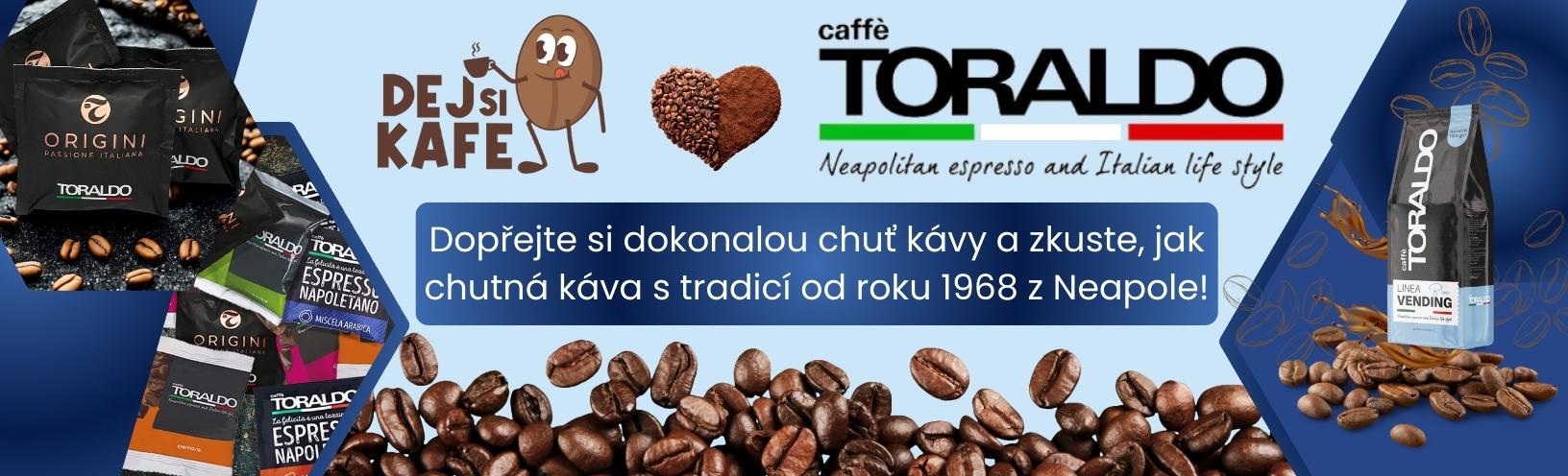 Toraldo E.S.E. pody,  Nespresso kapsle, Zrnková káva, Dej si kafe, Dolce Gusto kapsle