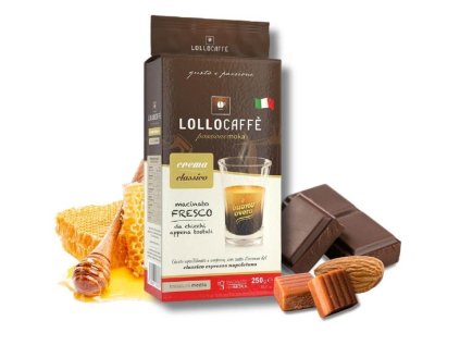 Mletá káva Lollo Caffé Miscela Crema Classico 250 g