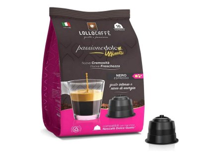 Dolce Gusto kapsle Lollo Caffé Nero Espresso