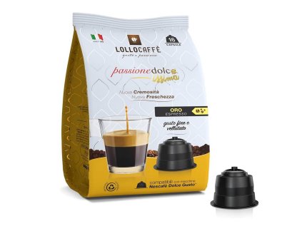 Dolce Gusto kapsle Lollo Caffé Oro Espresso
