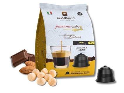 Dolce Gusto kapsle Lollo Caffé Oro Espresso