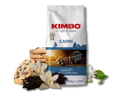 Caffé Kimbo Capri zrnková káva 1kg