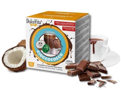 Dolce Gusto kapsle Dolce Vita čokoláda s kokosem