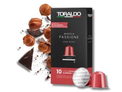 Nespresso Alu kapsle Caffé Toraldo Miscela Passione