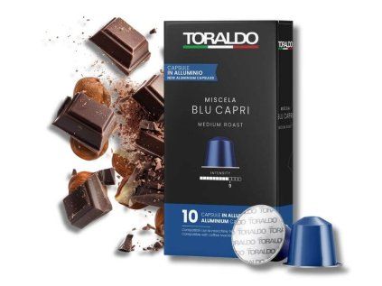 Nespresso Alu kapsle Caffé Toraldo Miscela Blu Capri