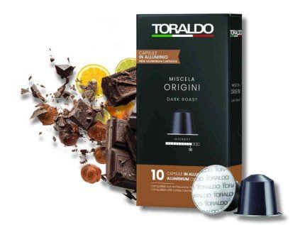 Nespresso Alu kapsle Caffé Toraldo Miscela Origini