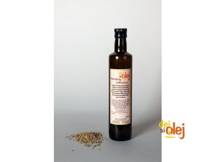 Olej konopný (500ml) www.dejsiolej.cz