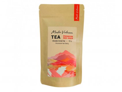 master vietnam premiovy divoky cerny caj red shan 50g