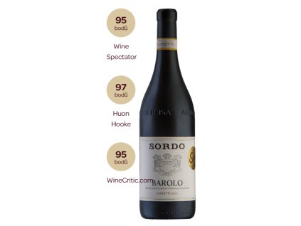 SORDO GIOVANNI, Barolo Gabutti 2012, DOCG, suché, 0,75 l
