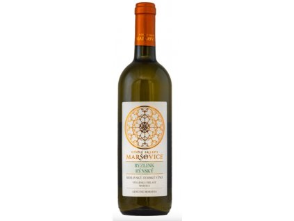 VS MARŠOVICE, RYZLINK RÝNSKÝ 2021, ZEMSKÉ VÍNO, SUCHÉ, 0,75 L