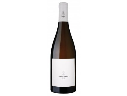 Dog in Dock Premium Cuvée Pinot 2021 – suché bílé cuvée Chardonnay, Pinot Blanc a Pinot Gris, zrálo 24 měsíců v dubu 0,75 l
