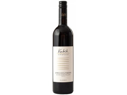 VINAŘSTVÍ KUBÍK, ZWEIGELTREBE, SUCHÉ, 0,75 L