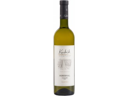 VINAŘSTVÍ KUBÍK, HIBERNAL 2021, VÝBĚR Z HROZNŮ, POLOSLADKÉ, 0,75 L