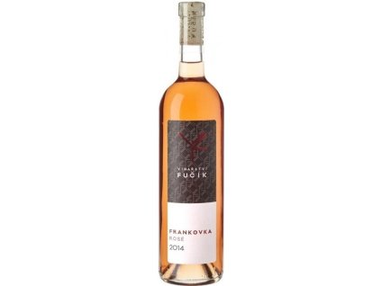 VINAŘSTVÍ FUČÍK, FRANKOVKA ROSÉ, POZDNÍ SBĚR, POLOSLADKÉ, 0,75 l