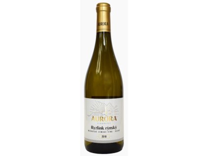 VINAŘSTVÍ AURORA, RYZLINK RÝNSKÝ 2019, ZEMSKÉ VÍNO, POLOSUCHÉ, 0,75 L