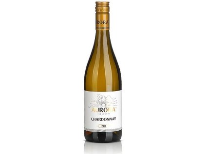 VINAŘSTVÍ AURORA, CHARDONNAY 2020, ZEMSKÉ VÍNO, SUCHÉ, 0,75 L
