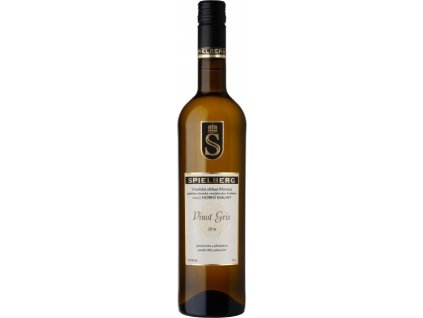 VINAŘSTVÍ SPIELBERG, PINOT GRIS 2017, POZDNÍ SBĚR, POLOSUCHÉ, 0,75 L