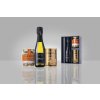 PROSEC dárková kazeta delikates s vínem – Prosecco, olivy, mandle