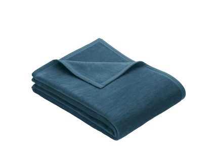 deka larisa petrol akryl bavlna jednobarevna