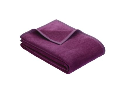 deka larisa svestkova akryl bavlna jednobarevna