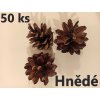 Hnědé 50 ks