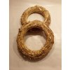 Věnec slaměný 22/3 cm - v jednom balení může být maximálně 20 ks