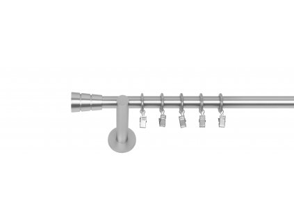 CHROM MAT pojedynczy PROSTY Walec