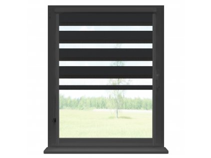 23 12 RENA DECODUM rolety DZIEN NOC antracyt Czarny