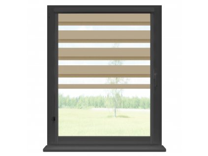 23 12 RENA DECODUM rolety DZIEN NOC antracyt Ciemny Beż