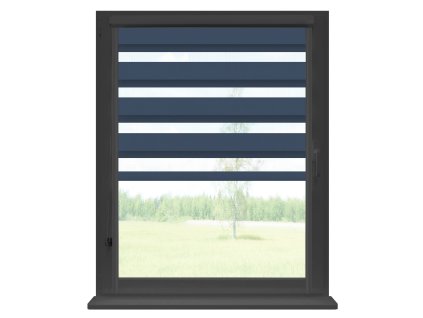 24 12 RENA Wizualizacje rolet NOC DZIEN kolory gładkie w kasecie KOREA antracyt granat