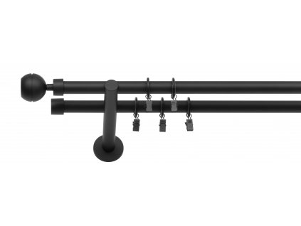 21 06 RENA Karmisze na wprost fi19 ciche BIAŁY CZARNY MAT x2 CZARNY 5