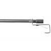 Kovová Mini Garnýž teleskopická / Vitrážka 75-125 cm Stříbrný