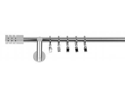 CHROM POŁYSK pojedynczy PROSTY Nordic