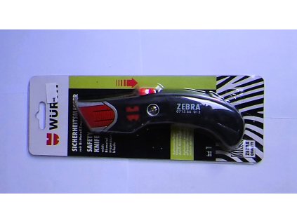 Nůž bezpečnostní ZEBRA Wurth 2dílný auto back