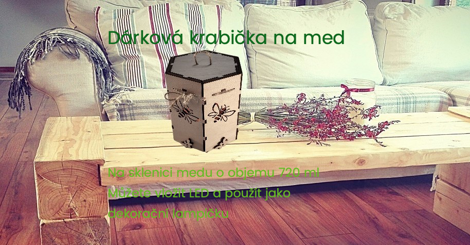 Dárková krabička na med