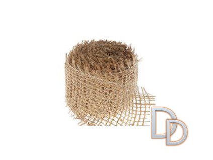 Stuha z juty, 4cm x 3m