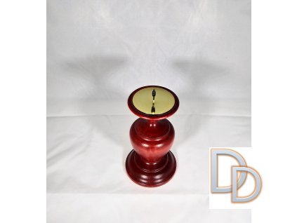 Úzký dřevěný svícen _ malý III.