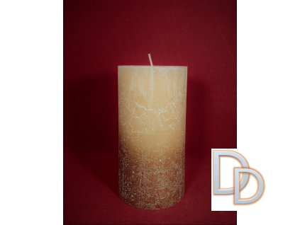 Svíčka válec Bols. Rustic Sunset Creamy caramel _ 68x130mm