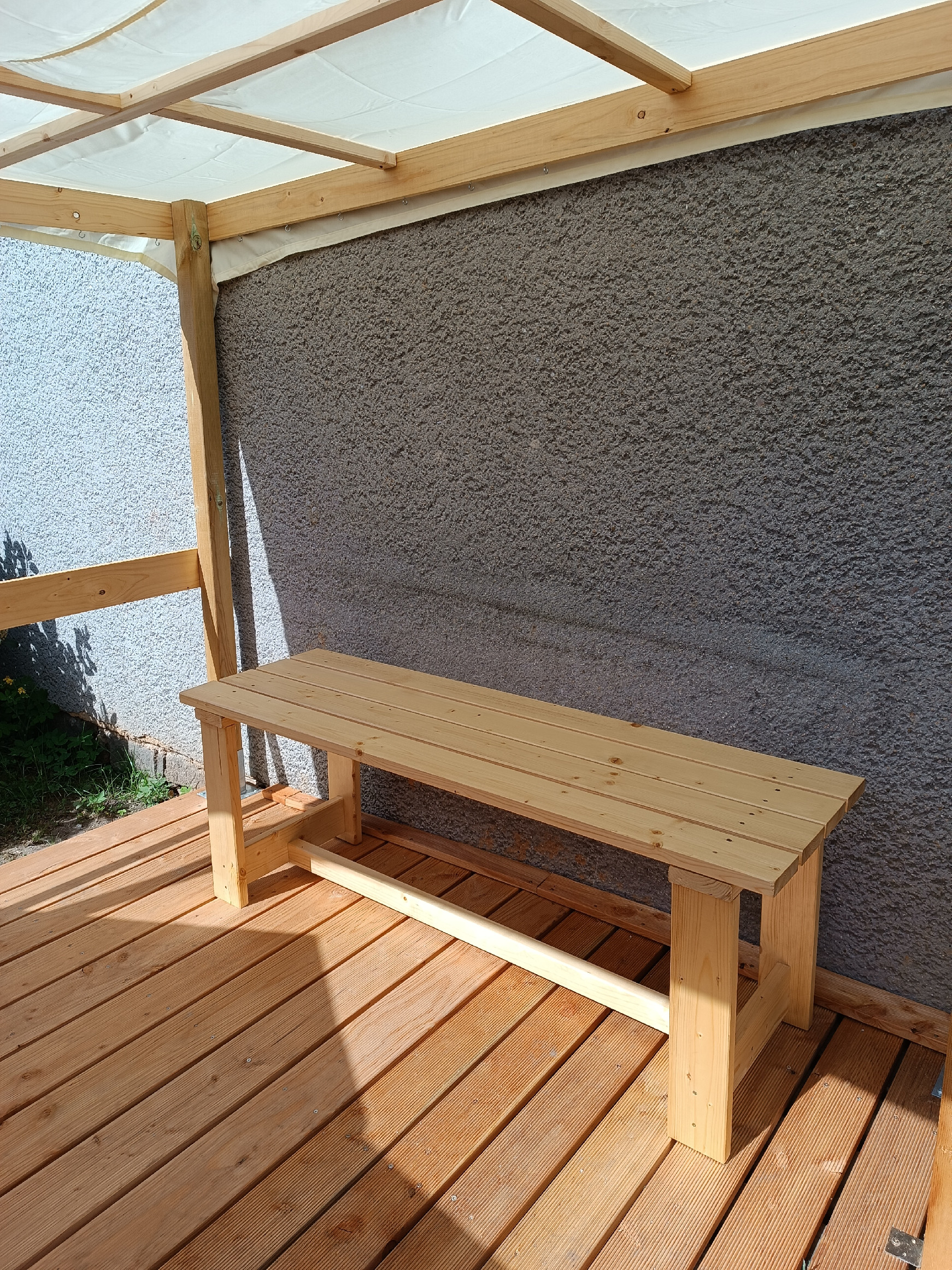 Zahradní lavice, 150x45x50 cm