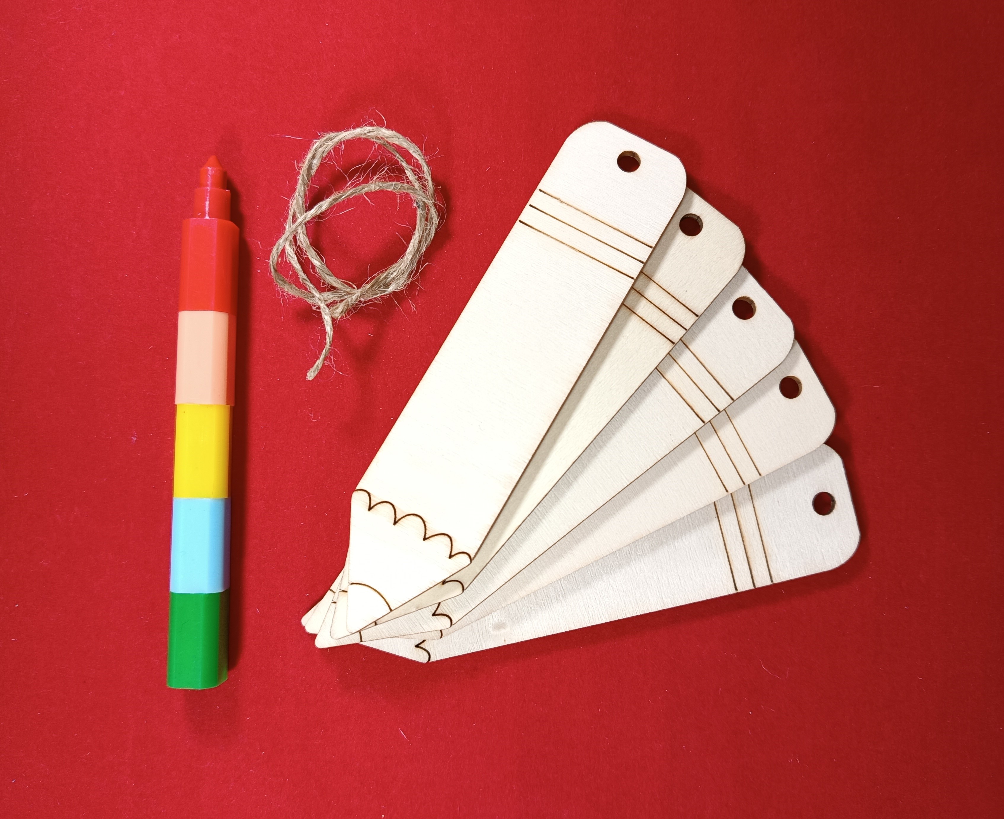 Jmenovky s barvami, sada