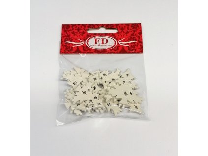 STROMEK DŘEVO 12/ ks bílý