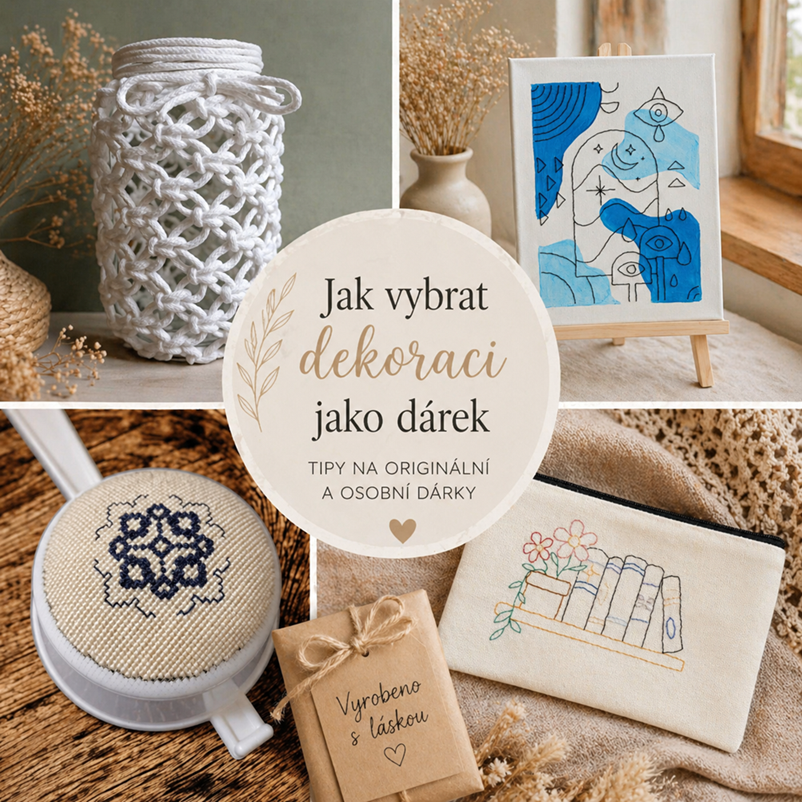 Jak vybrat dekoraci jako dárek (aby opravdu potěšila)