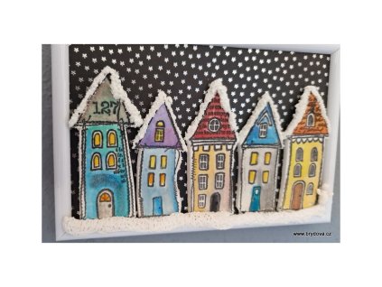 Obrázek 5 malých domečků